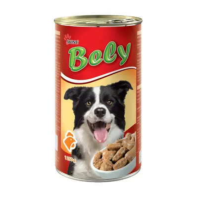 Obrázek produktu pro Akinu BELY Drůbeží kousky v omáčce konzerva pro psy 1250 g