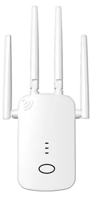 Produktbild von 1200 Mbit/s WLAN-Verstärker mit 4 Hochleistungsantennen – Signalverstärker für große Reichweiten zu Hause, US-Stecker