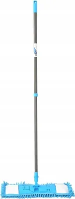 Immagine prodotto di Mop A Pavimento Piatto 39X9,3 Cm Con Manico Telescopico In Microfibra
