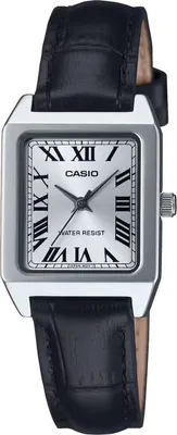 Produktbild von Casio Damenuhr Armbanduhr Lederarmband LTP-B150L-7B1EF