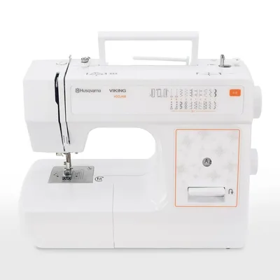 Produktbild von Husqvarna H CLASS E20, Weiß, Nähen, 1 Schritt, 0 - 4 mm, Leiter, Drehregler, 5 mm