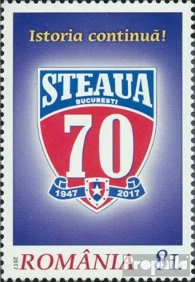 Produktbild von Briefmarken Rumänien 2017 Mi 7233 (kompl.Ausg.) postfrisch Armeesportclub Steaua