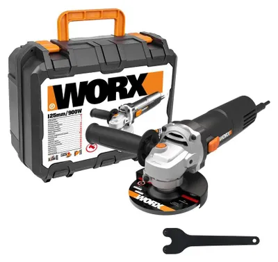 Image de Meuleuse d'angle filaire WORX, Wx718, 900 W