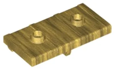 Image de 2x LEGO Behälter, Schatz Truhe Deckel flach (80835) – Einzelteile