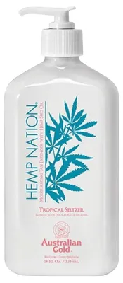 Imagen del producto de Loción post-solar "After Sun" de la marca "Australisches Gold Hanf Nation Tropical Seltzer"