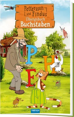 Produktbild von Trötsch Pettersson und Findus Buchstaben Übungsbuch