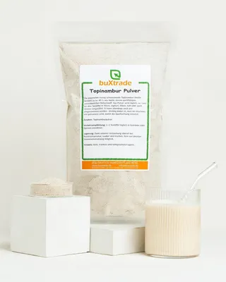 Produktbild von 100 g Topinambur Pulver | Nahrungsergänzung | Knolle | Ballaststoffe