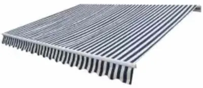 Produktbild von vidaXL Gelenkarmmarkise Motorisiert 600 cm Blau/Weiß