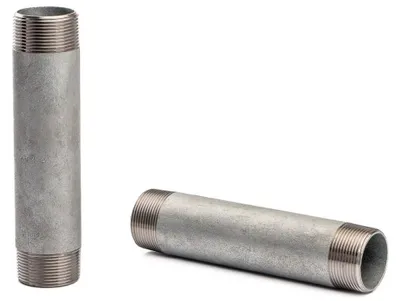 Produktbild von POLBERIS Rohrnippel aus Stahl 1 1/2'' 200mm gwintowany