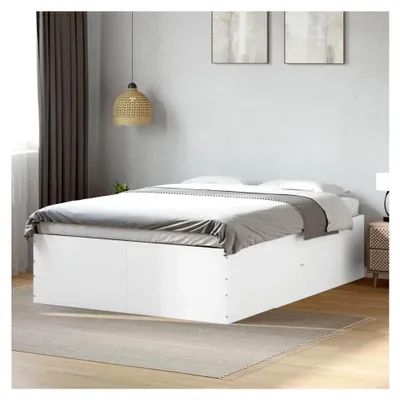 Produktbild von Bettgestell Weiß 140x190 cm ohne Matratze