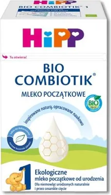 Obrázok produktu pre HiPPMleko dla niemowląt początkowe Combiotik 550 g