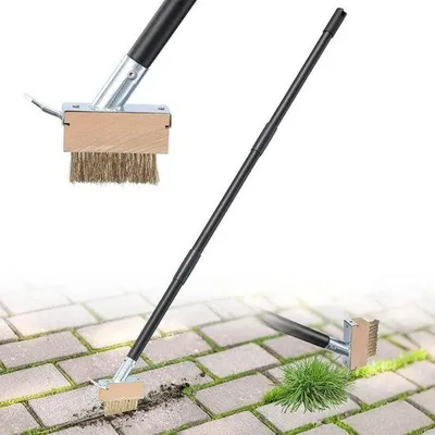 Produktbild von Unkrautbürste mit Langem Stiel - 45 Zoll