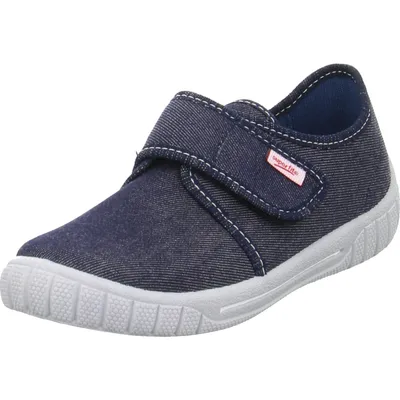 Produktbild von Superfit Jungen BILL Hausschuhe, BLAU/WEISS 8800