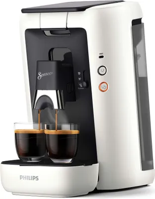 Produktbild von Philips Senseo® Maestro Kaffee Pad Maschine, Kaffeestärkewahl, Memo Funktion, 1.2 L Wasserbehälter, Weiß (CSA260/10)
