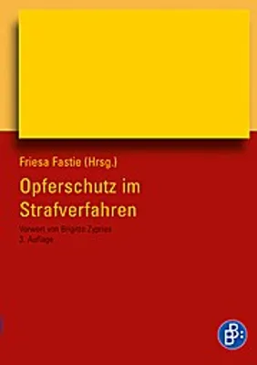 Obrázek produktu pro Opferschutz im Strafverfahren