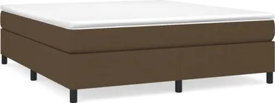 Produktbild von vidaXL Boxspringbettgestell Dunkelbraun 180x200 cm Stoff