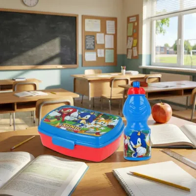 Produktbild von Sonic the Hedgehog 2 teiliges Lunch Set
