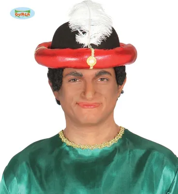Produktbild von goldener Maharadscha Hut für Herren