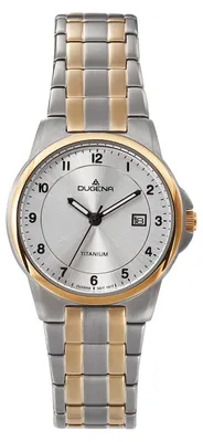 Produktbild von Dugena Damen-Armbanduhr 4460915 Gent, Quarz, Titan, 5 bar