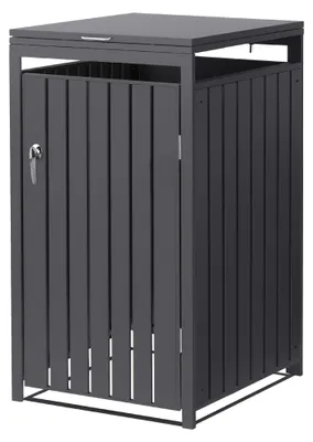Mülltonnenbox 240L, 68x80x120 cm, anthrazit, abschließbar