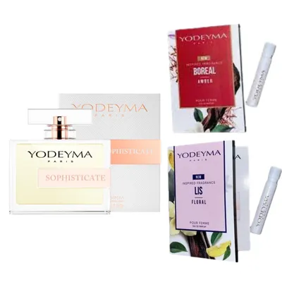 Image de Yodeyma Sophisticate Eau de Parfum pour femmes 100 ml + 2 échantillons