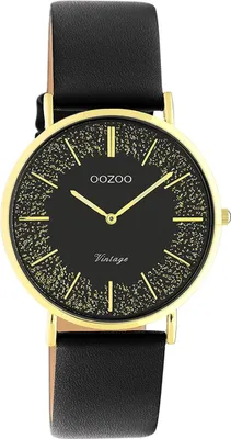 Produktbild von Oozoo Damen Edelstahlarmband Uhr Vintage blau C20102 Analog Quarzuhr UOC20186