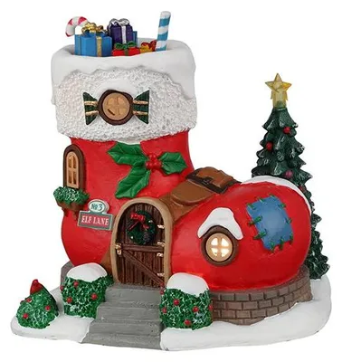 Productafbeelding van No. 3 Elf Lane battery operated (3V) Kerst LEMAX
