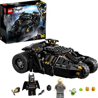 Produktbild von LEGO 76239 DC Batman Super Heroes Batmobile Tumbler: Duell mit Scarecrow, Spielzeugauto, Batman- und Scarecrow-Minifiguren für Kinder ab 8 Jahren