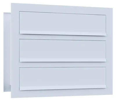 Produktbild von Mauerdurchwurf Briefkasten Temino for Three in Weiß