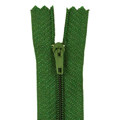 Produktbild von 50 Reißverschlüsse spiral 80cm x 5mm teilbar, Autolock, Farbwahl Farbmix , Farbe:084 grün