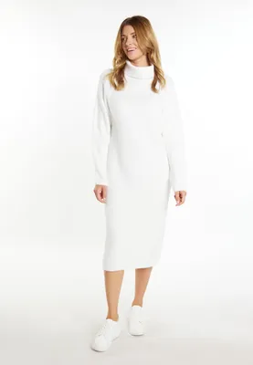 Produktbild von AODA damen kleid - wollweiss, M/L