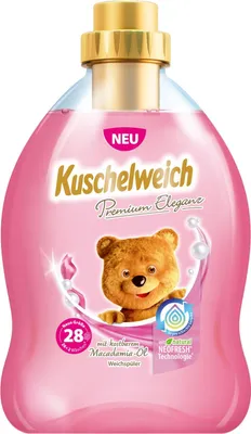 Zdjęcie produktu dla Kuschelweich premium płyn do płukania tkanin Elegance z olejkiem makadamia 28 WL 750ml