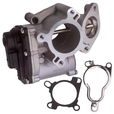 Productafbeelding van EGR-klep, vervaardigd van hoogwaardig materiaal, compatibel met Renault Espace MK IV (2006-2014), compacte afmetingen, ontworpen voor optimale motorprestaties, brede compatibiliteit met diverse Renault-modellen