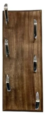 Imagen del producto de Perchas Mars & More con 5 ganchos, para palos de golf, 50 cm