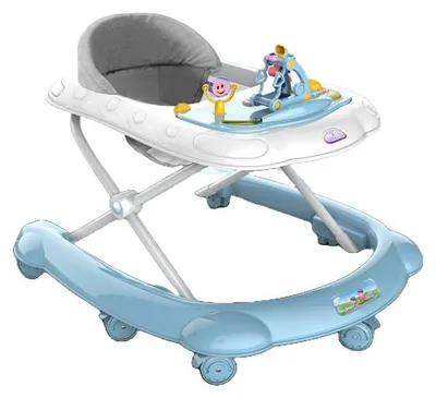 Immagine prodotto di Girello Tavalax - con pannello musicale e gioco, con effetti di luce e LED, pieghevole e salvaspazio, con funzione scorrevole, con pratico vassoio per mangiare e giocare - Girello ergonomico Tavalax, blu - colore blu - per neonati e bambini piccoli in fasi di sviluppo attivo, con particolare attenzione all'ergonomia, alla libertà di movimento, alla stabilità, al piacevole comfort di seduta, al funzionamento intuitivo e a vari momenti di gioco nella cameretta dei bambini o nella zona soggiorno
