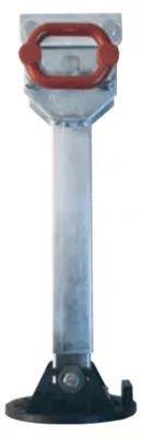 skladacia oporná noha ⧄45 mm 500 kg pozinkovaná 180 mm 590 mm