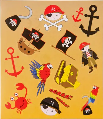 Obrázek produktu pro Samolepky Duckiez piráti