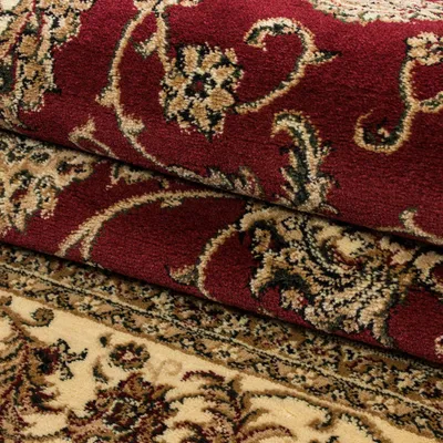 Produktbild von Carpetsale24 Klassischer Orientteppich mit orientalischem Muster Wohnzimmer Teppich pflegeleicht und dekorativ, Grösse: 300x400 cm