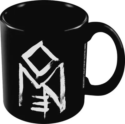 Image de Bullet For My Valentine - Tasse à café "Omen" PM12300 (12 cm x 8,7 cm x 10,5 cm) (Noir/Blanc)