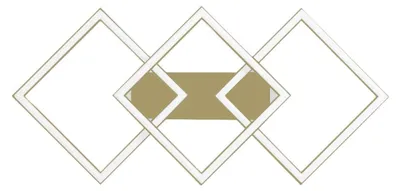 Imagen del producto de AFRODITE, foco empotrable de 40W, 2000 lúmenes, 3000K, regulable mediante atenuación de fase. Color: dorado. Marco de aluminio y difusor de silicona opal