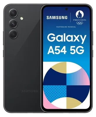 Image de Samsung Galaxy A54 5G Smartphone, Couleur:Awesome Graphite - Dual Sim, Capacité de stockage:128 GB