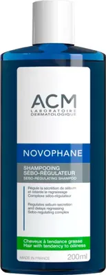 Obrázek produktu pro ACM - Novophane Sebo-Regulating Shampoo - Šampon regulující tvorbu mazu 200 ml