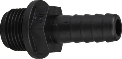 Produktbild von HEISSNER Z296-00, Schlauchanschluss, 1/2", PVC, Schwarz