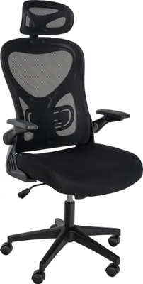 Produktbild von CLP Bürostuhl Roseburg ergonomisch höhenverstellbar drehbar schwarz