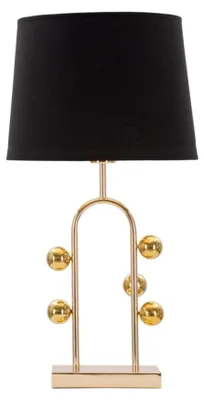 Immagine prodotto di Stolní lampa Mauro Ferretti bublina E27 Ø 32,5x61 cm černá zlatá