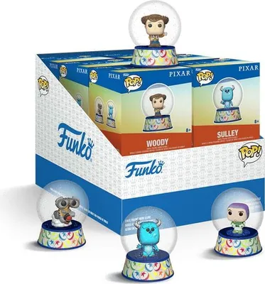 Image de Pixar by Loungefly Porte-clés Blind Snowglobes Display (12)