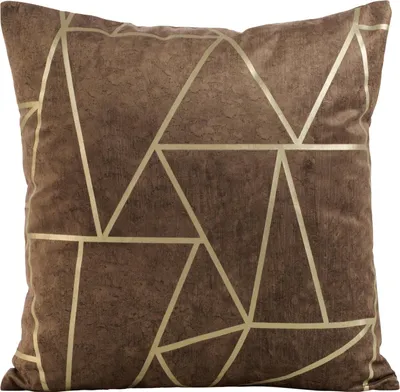 Image de Taie d'oreiller Blink 29 45x45 cm brun foncé