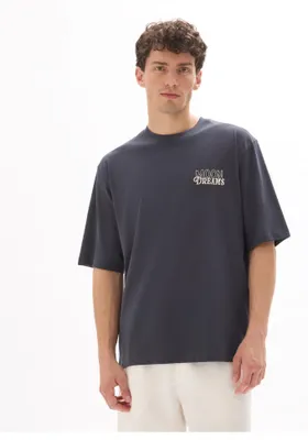 Produktbild von Celio Mesoleil T-Shirt für Herren, Dunkelblau, Größe XXL, aus 100% Baumwolle