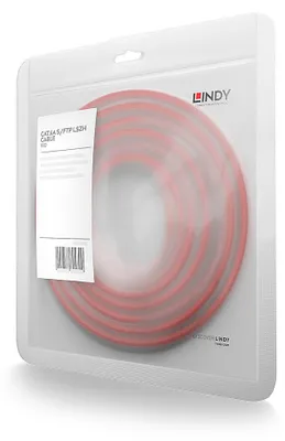 Obrázek produktu pro Lindy 47160, 0,3 m, Cat6a, S/FTP (S-STP), RJ-45, RJ-45, Červená