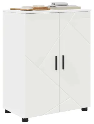 Zdjęcie produktu dla Umywalka z szafką, biała, 60 x 35 x 80 cm
